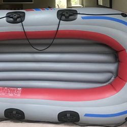 Four Person, Heavy Duty Inflatable Boat