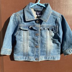 Baby Girls Jean Jacket 9-12 Months 
