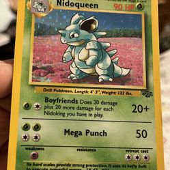 Nidoqueen #7 Pokemon Jungle Holo