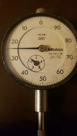 Mitutoyo dial indicator