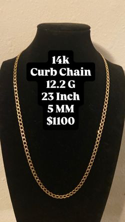14k Curb Chain
