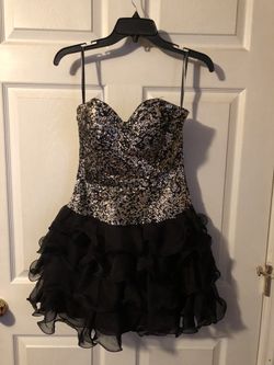 Black & Gold Dress