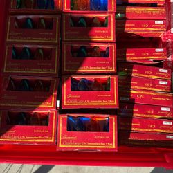 Christmas Lights~C9 1/4 Multicolor 