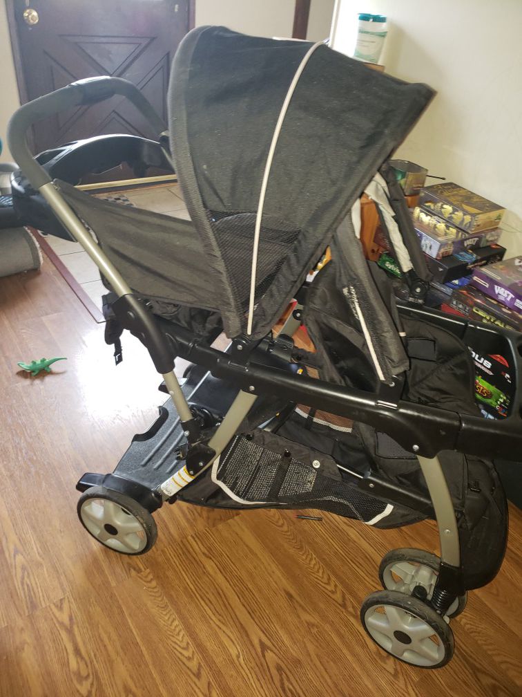 Graco ready to grow stroller double or sit and stand