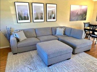 Gorgeous Sofa and Ottoman