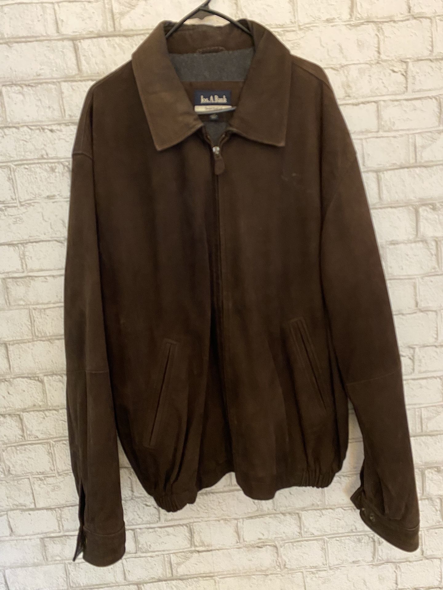 Jos. A. Bank Men’s Genuine Leather Flight Jacket