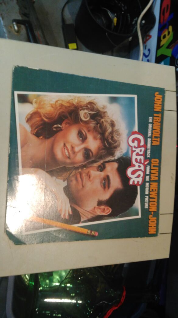 Disco de vynil 33rpm grease