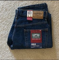 Levi’s Signature Premium Jeans Men's Regular Classic Fit Straight Leg 34x29 New