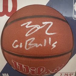 Signed Lonzo Ball Basketball