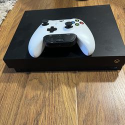 Xbox One X 1TB w/ White Controller