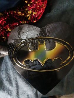 Heart-shaped Batman Tin