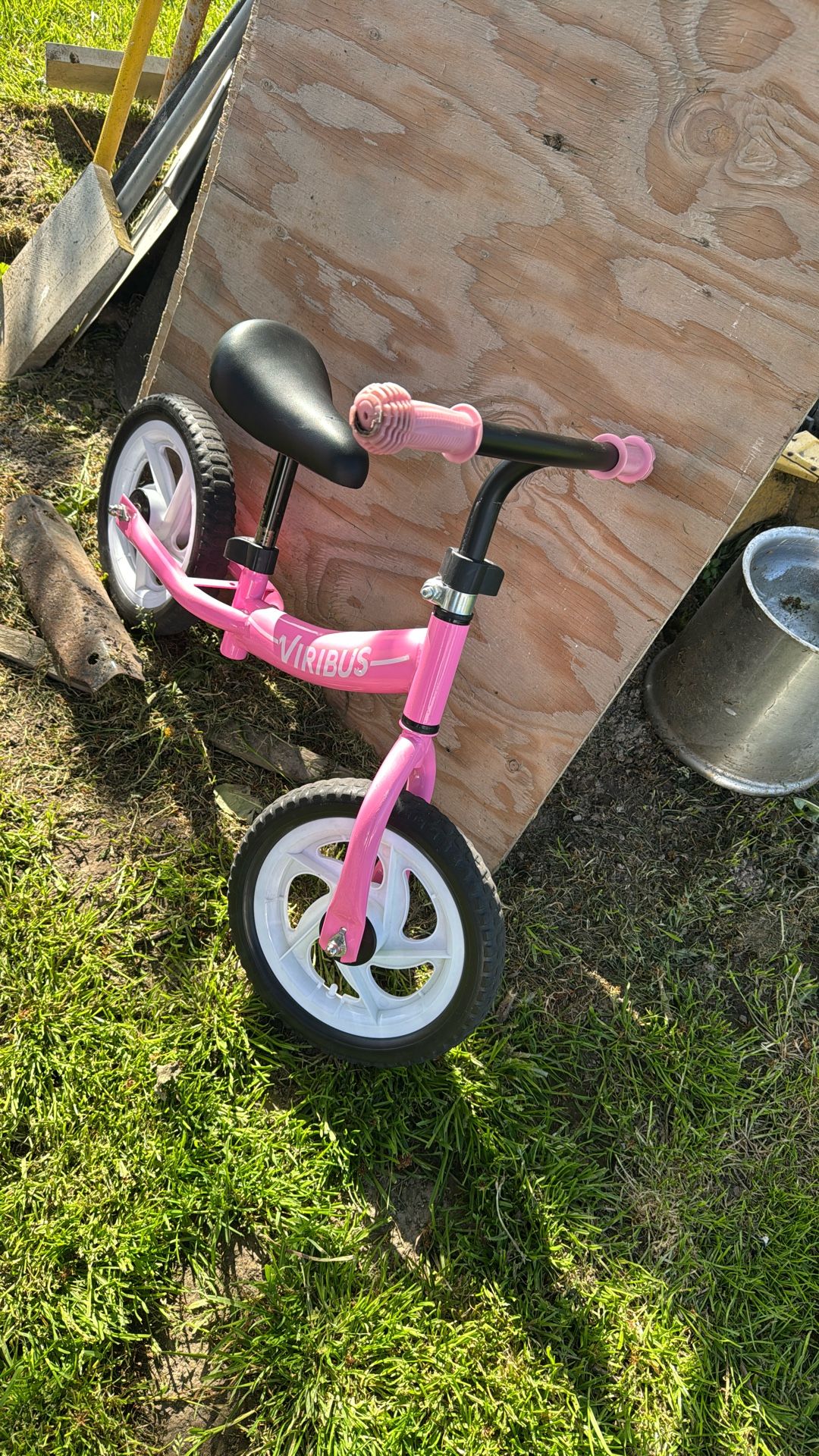 Pink Color Balance Bike