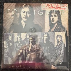 Foreigner Double Vision 1978 Vinyl-Cover In Original Plastic, Excellent Used Condition