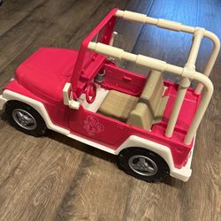 Our Generation Pink Doll Car