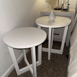 Side tables 2 piece set