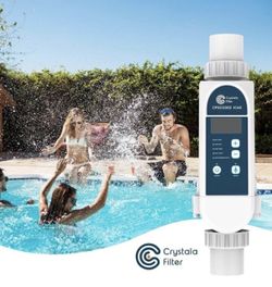 Crystala Filter Replacement for IC40 Pool Salt Chlorine Generator - 40,000 Gal