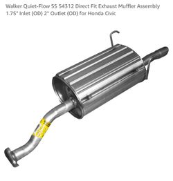 QUIT FLOW SS EXHAUST 2003-2005 HONDA CIVIC