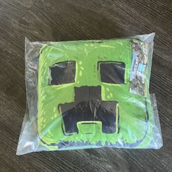 MINECRAFT Creeper Pillow/Blanket