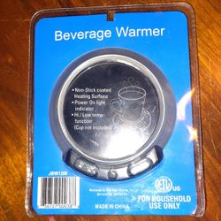 Electric Beverage Coffee Tea MUG WARMER  in Package