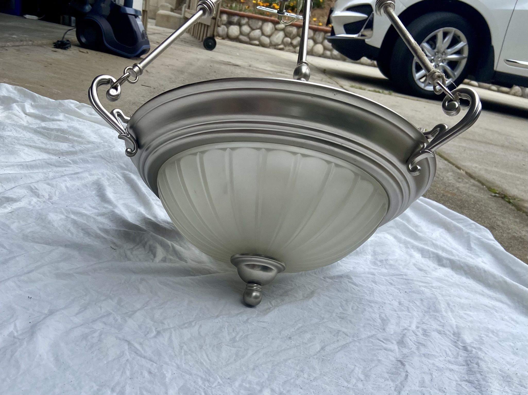 Foyer Entry Light! Chrome Finish!!