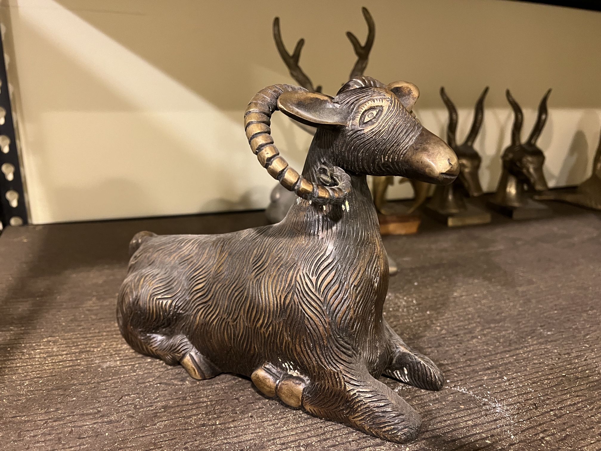 Brass goat or sheep