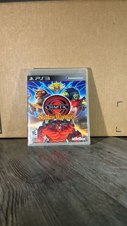 Chaotic shadow warriors game ps3