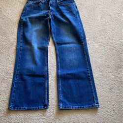 Mens Levi Straus Low Loose Bootcut Jeans