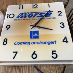 Vintage Morse Emerson Clock 
