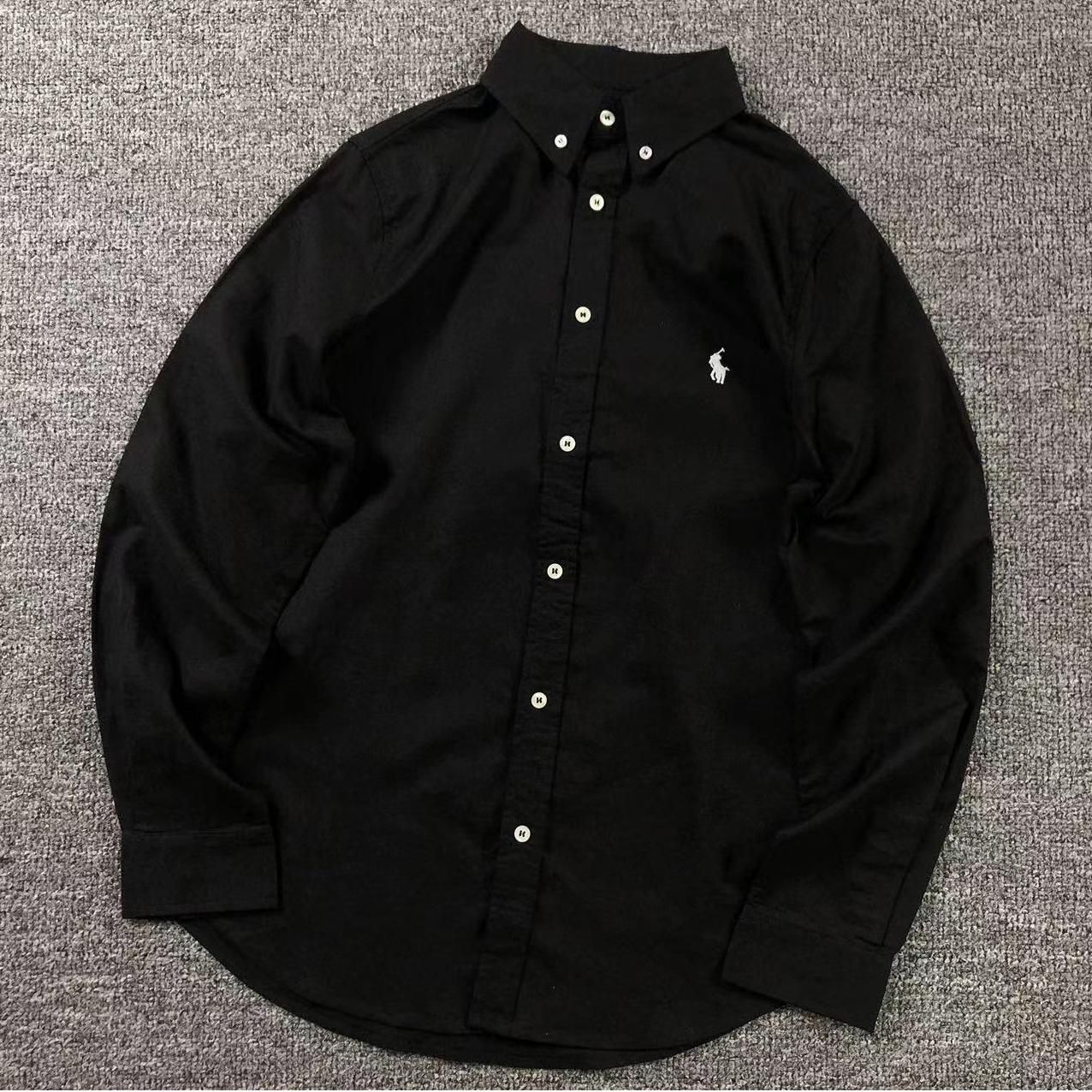 Ralph Lauren Black Lapel Shirt