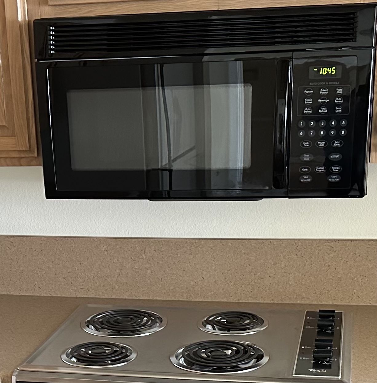 Whirlpool Microwave Range Hood