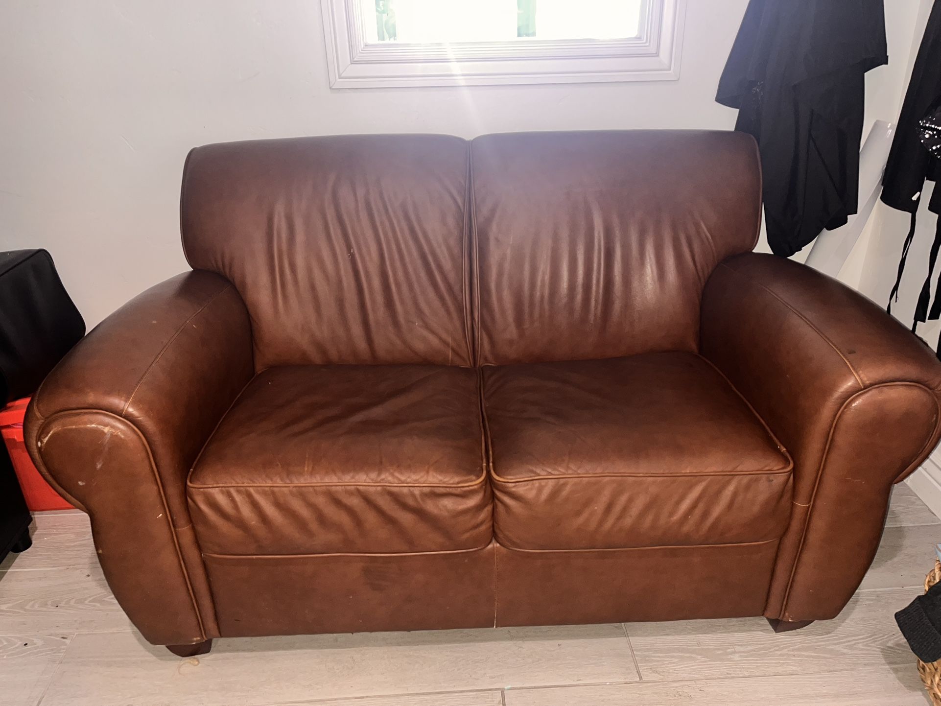 Leather Couch