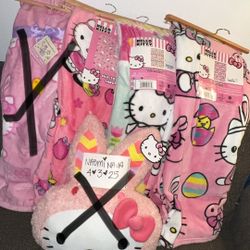 Easter Hello Kitty blankets 