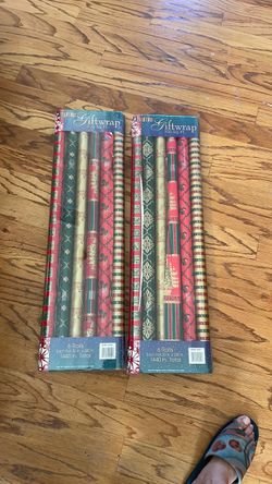 Traditions Christmas Gift Wrap 6-Roll Sets (x2)
