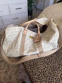 Michael Kors MK Signature Duffle Bag