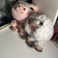 small Minecraft plushies