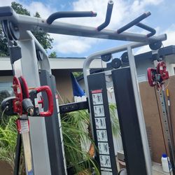 Star trac commercial dual pulley/ gym/ exercise machine/ workout machine/ functional trainer