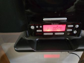 Radio and CD player