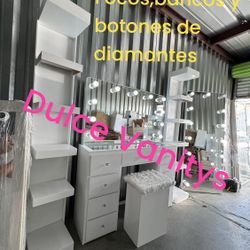 Paquete Completo Gratis! Focos,banco Y Botones De Diamantes 