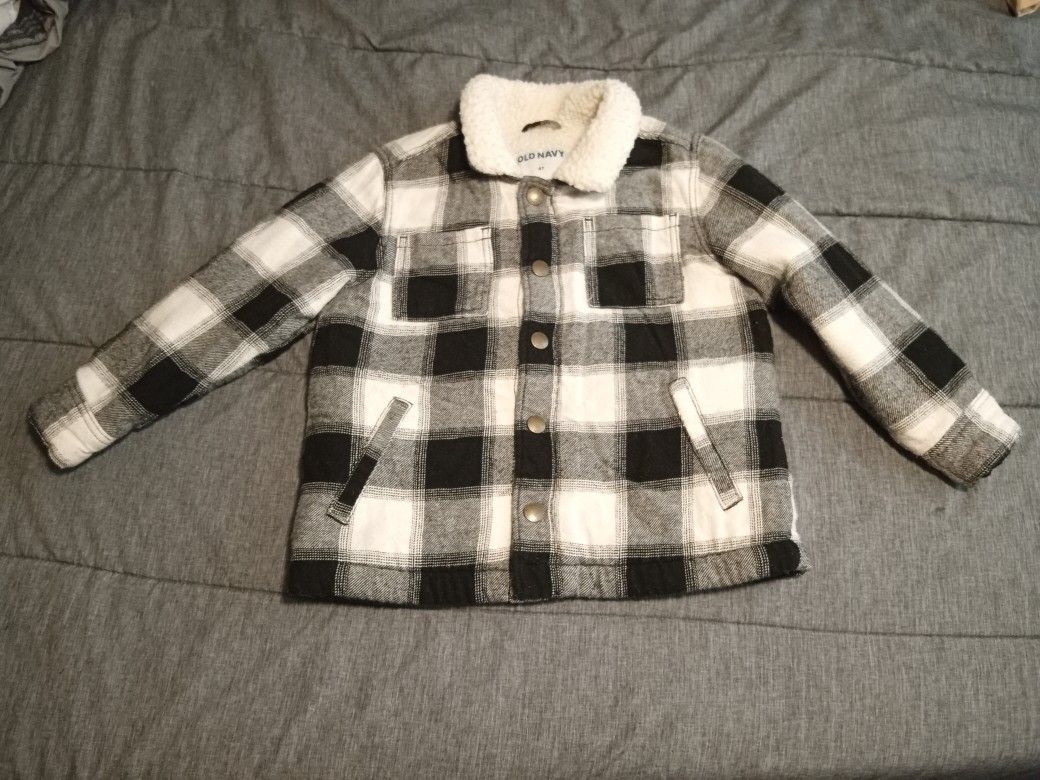 Old Navy Kids 4t Sherpa Lined Jacket