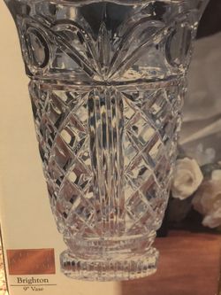 Brighton Crystal Vase-Summerlin