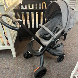 New Stokke Xplory Stroller With Bag, Raincover And Net