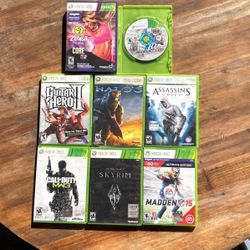 Xbox 360 Games $15 Each