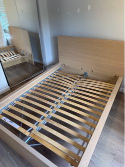 IKEA MALM full size bed frame