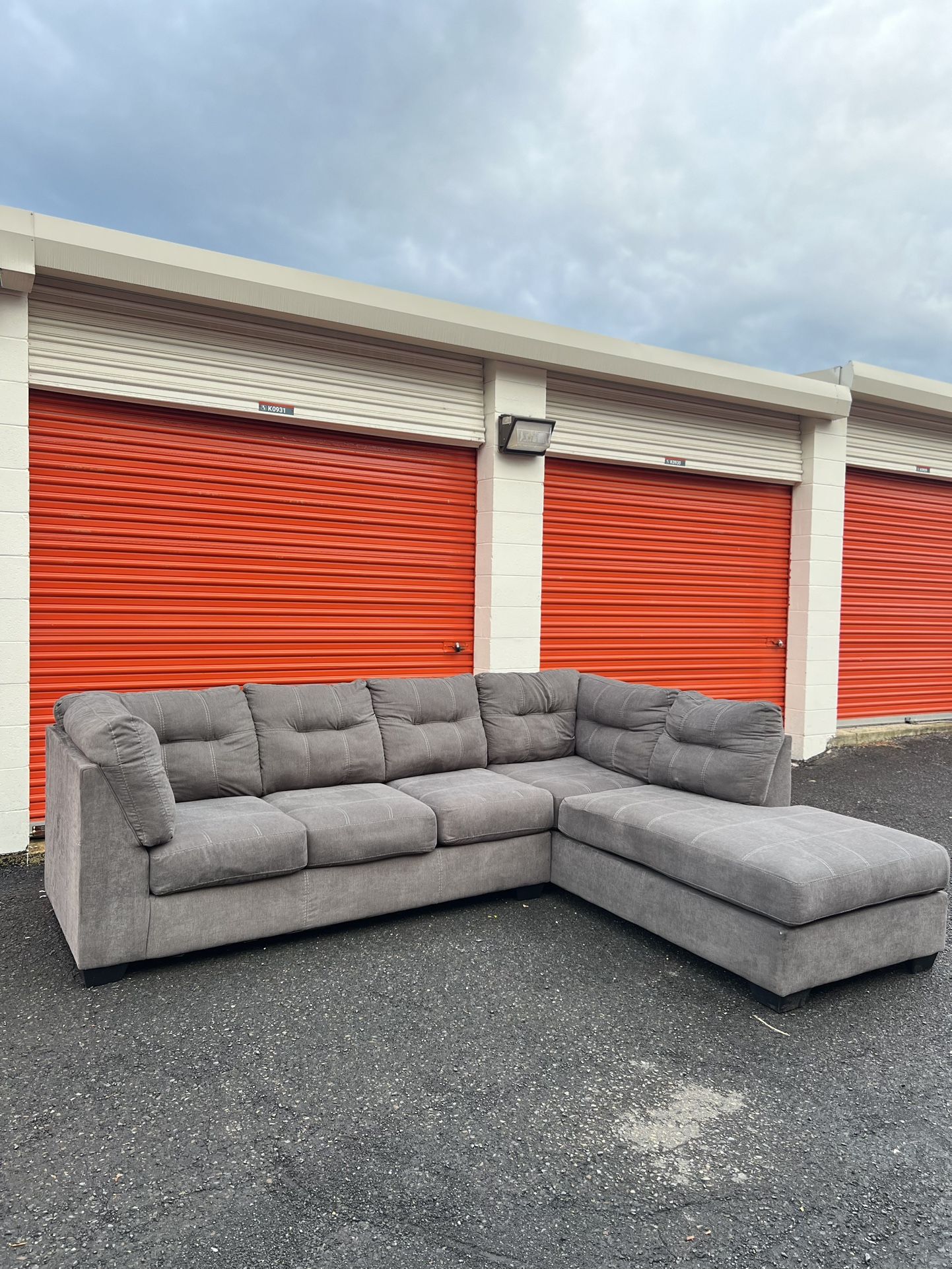 Gray Sectional Couch