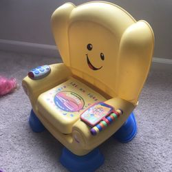 Fisher-Price Fisher-Price Laugh & Learn Smart Stages Chair Electronic Learning Toy for Toddlers, Yellow