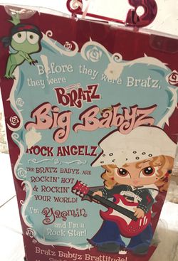 Exclusive Bratz Big Babyz Rock Angelz Edition,Yasmine Doll for
