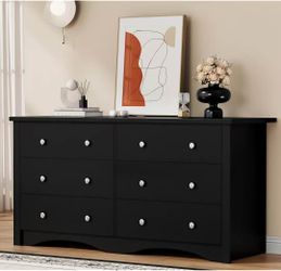 ❤️🔥 #B 47.2-inch wide wooden dresser, modern chest of drawers, clothes storage organizer, TV stand for living room$100