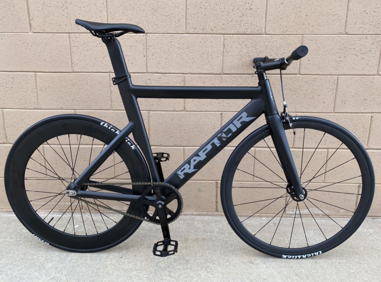 Raptor Track Bike Brand New Risers Or Drop Bars New