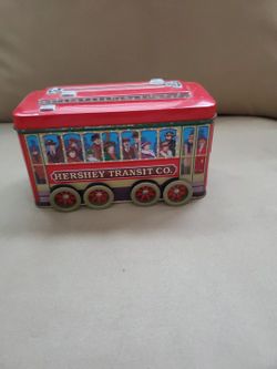 Vintage Hershey Transit Co Trolley Tins