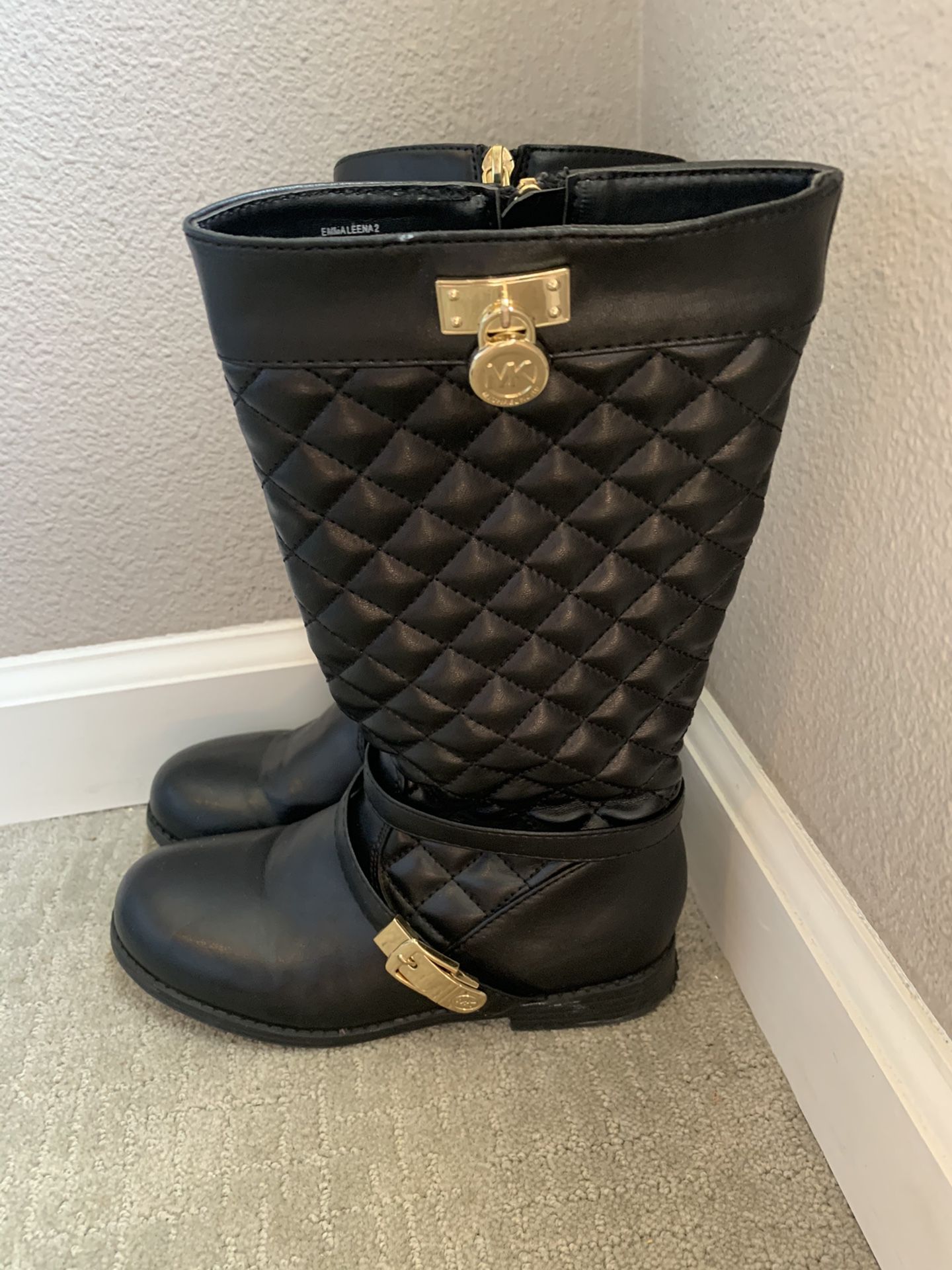 Michael Kor Black Boots size 1